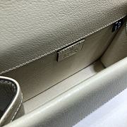 GUCCI DIONYSUS LEATHER MINI BAG WHITE 421970 SIZE 20 x 15.5 x 5 CM - 3