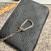 LV KEY POUCH BLACK M69508 13.8CM - 6