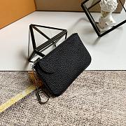 LV KEY POUCH BLACK M69508 13.8CM - 5