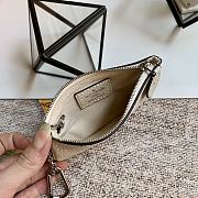 LV KEY POUCH WHITE M69508 13.8CM - 2