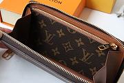 LV ZIPPY WALLET TRUNK BROWN M80558 SIZE 19.5 x 10 x 2 CM - 4