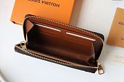 LV ZIPPY WALLET TRUNK BROWN M80558 SIZE 19.5 x 10 x 2 CM - 3