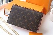 LV FLORE CHAIN WALLET M69579 SIZE 17.5 x 11.5 x 3.5 CM - 4