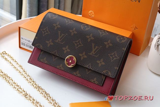 Túi Louis Vuitton Flore Chain Wallet (M69578) 