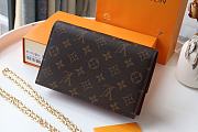 LV FLORE CHAIN WALLET M69578 SIZE 17.5 x 11.5 x 3.5 CM - 3