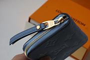 LV ZIPPY COIN PURSE BLUE M80408 SIZE 11 x 8.5 x 2 CM - 4