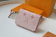 LV ZIPPY COIN PURSE PINK M80408 SIZE 11 x 8.5 x 2 CM - 3