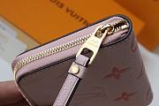 LV ZIPPY COIN PURSE PINK M80408 SIZE 11 x 8.5 x 2 CM - 2