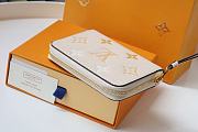 LV ZIPPY COIN PURSE VANILLA YELLOW M80408 SIZE 11 x 8.5 x 2 CM - 2