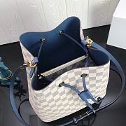 LV NEONOE MM DAMIER AZUR N40344 - 2