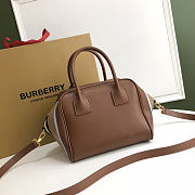BURBERRY VINTAGE CHECK CUBE BAG BROWN 8019359 SIZE 34 x 19 x 21 cm - 6