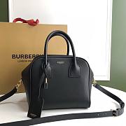 BURBERRY VINTAGE CHECK CUBE BAG FULL BLACK 8019359 SIZE 34 x 19 x 21 CM - 1