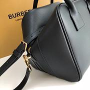 BURBERRY VINTAGE CHECK CUBE BAG FULL BLACK 8019359 SIZE 34 x 19 x 21 CM - 6