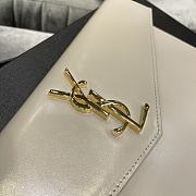 YSL UPTOWN POUCH IN SMOOTH LEATHER 565739 SIZE 27×16×2 CM - 5