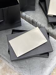 YSL UPTOWN POUCH IN SMOOTH LEATHER 565739 SIZE 27×16×2 CM - 4