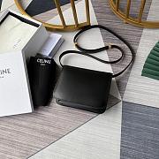 CELINE TEEN CLASSIC BAG IN BOX BLACK 192523 SIZE 18x15x6 CM - 2
