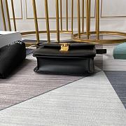 CELINE TEEN CLASSIC BAG IN BOX BLACK 192523 SIZE 18x15x6 CM - 5