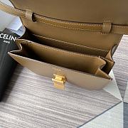 CELINE TEEN CLASSIC BAG IN BOX CAMEL 192523 SIZE 18x15x6 CM - 2