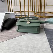 CELINE TEEN CLASSIC BAG IN BOX LIGHT GREEN 192523 SIZE 18x15x6 CM - 3