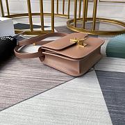 CELINE TEEN CLASSIC BAG IN BOX PINK BEIGE 192523 SIZE 18x15x6 CM - 5