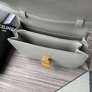 CELINE TEEN CLASSIC BAG IN BOX WHITE 192523 SIZE 18x15x6 CM - 3