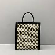 CELINE SMALL CABAS VERTICAL WITH TRIOMPHE EMBROIDERY 194352 SIZE 33x29x8 CM - 2