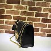 GUCCI PADLOCK MEIDUM GG SIGNATURE SHOULDER BAG BLACK 409486 SIZE 30 CM - 2