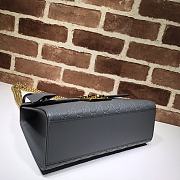 GUCCI PADLOCK MEIDUM GG SIGNATURE SHOULDER BAG GRAY 409486 SIZE 30 CM - 6
