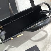 YSL MANHATTAN SMALL SHOPPING BAG BLACK 568702 SIZE 32x25x12 CM - 2