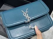 YSL SOLFERINO SMALL SATCHEL TURQUOISE GREEN 634306 SIZE 19x13x5 CM - 2