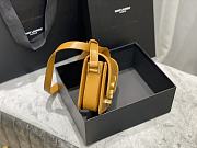 YSL SOLFERINO SMALL SATCHEL CARAMEL 634306 SIZE 19x13x5 CM - 6