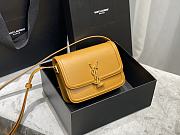 YSL SOLFERINO SMALL SATCHEL CARAMEL 634306 SIZE 19x13x5 CM - 5