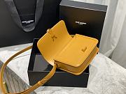 YSL SOLFERINO SMALL SATCHEL CARAMEL 634306 SIZE 19x13x5 CM - 4