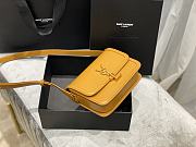 YSL SOLFERINO SMALL SATCHEL CARAMEL 634306 SIZE 19x13x5 CM - 3