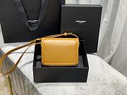 YSL SOLFERINO SMALL SATCHEL CARAMEL 634306 SIZE 19x13x5 CM - 2