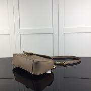 GUCCI GG MARMONT SMALL MATELASSÉ KINGSPOT GRAY ‎443497 SIZE 26 x 15.5 x 6 CM - 5