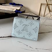 LV IRIS XS WALLET SKY BLUE M67498 SIZE 9.8 x 7.8 x 1 CM - 6