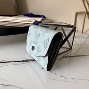 LV IRIS XS WALLET SKY BLUE M67498 SIZE 9.8 x 7.8 x 1 CM - 4