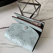 LV IRIS XS WALLET SKY BLUE M67498 SIZE 9.8 x 7.8 x 1 CM - 2