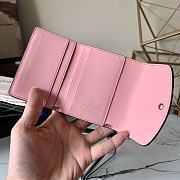 LV IRIS XS WALLET PINK M67498 SIZE 9.8 x 7.8 x 1 CM - 2