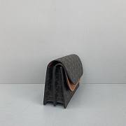 CELINE WALLET ON STRAP IN TRIOMPHE CANVAS 10D852 SIZE 20 x 13 x 6 CM - 6
