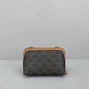 CELINE CLUTCH WITH CHAIN 10E382 SIZE 17 x 10 x 9 CM - 2