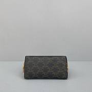 CELINE CLUTCH WITH CHAIN 10E382 SIZE 17 x 10 x 9 CM - 3
