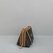 CELINE CLUTCH WITH CHAIN 10E382 SIZE 17 x 10 x 9 CM - 5