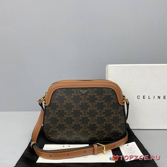CELINE SMALL CAMERA BAG 191522 SIZE 20 x 15 x 5 CM - 1