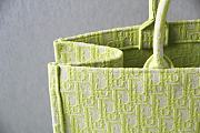 DIOR BOOK TOTE ZODIAC EMBROIDERY LEMON M1286 SIZE 41.5x35x18 CM - 3
