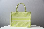 DIOR SMALL BOOK TOTE ZODIAC EMBROIDERY M1296 SIZE 36x28x16 CM - 4