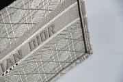 DIOR BOOK TOTE BEIGE M1296 SIZE 36.5 x 28 x 17.5 CM - 4