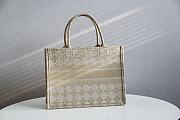 DIOR BOOK TOTE BEIGE M1296 SIZE 36.5 x 28 x 17.5 CM - 6