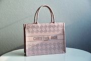 DIOR BOOK TOTE PINK M1296 SIZE 36.5 x 28 x 17.5 CM - 1